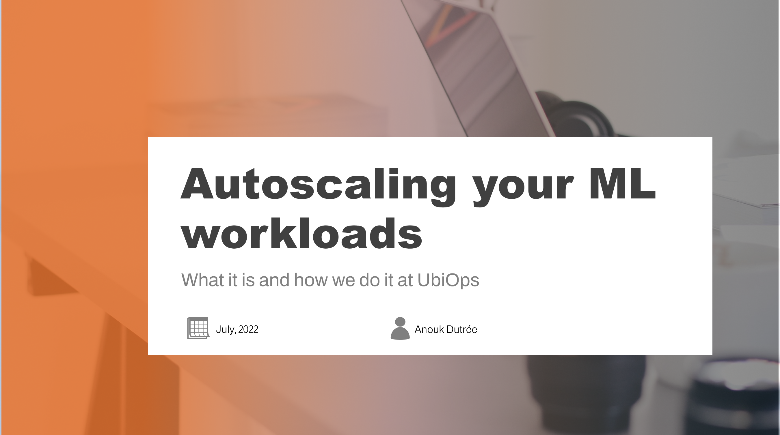 Autoscaling your ML workloads