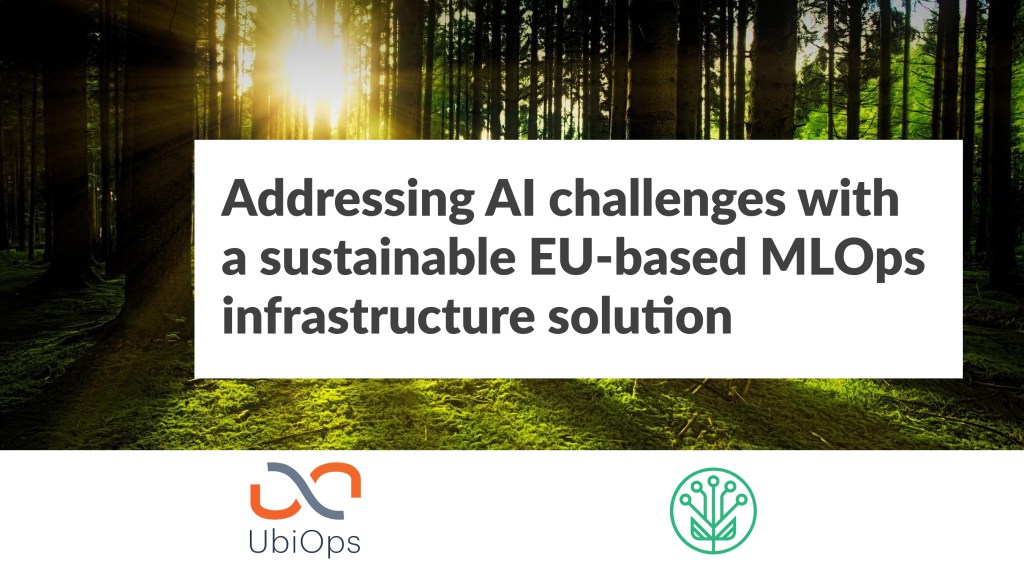 Addressing AI challenges with a sustainable EU-based MLOps infrastructure solution